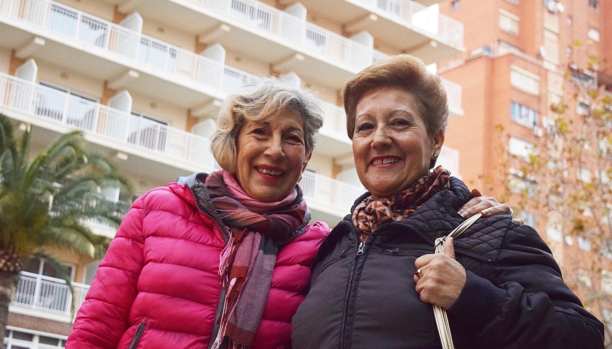 Marisa Palazzo y Paqui Ruiz